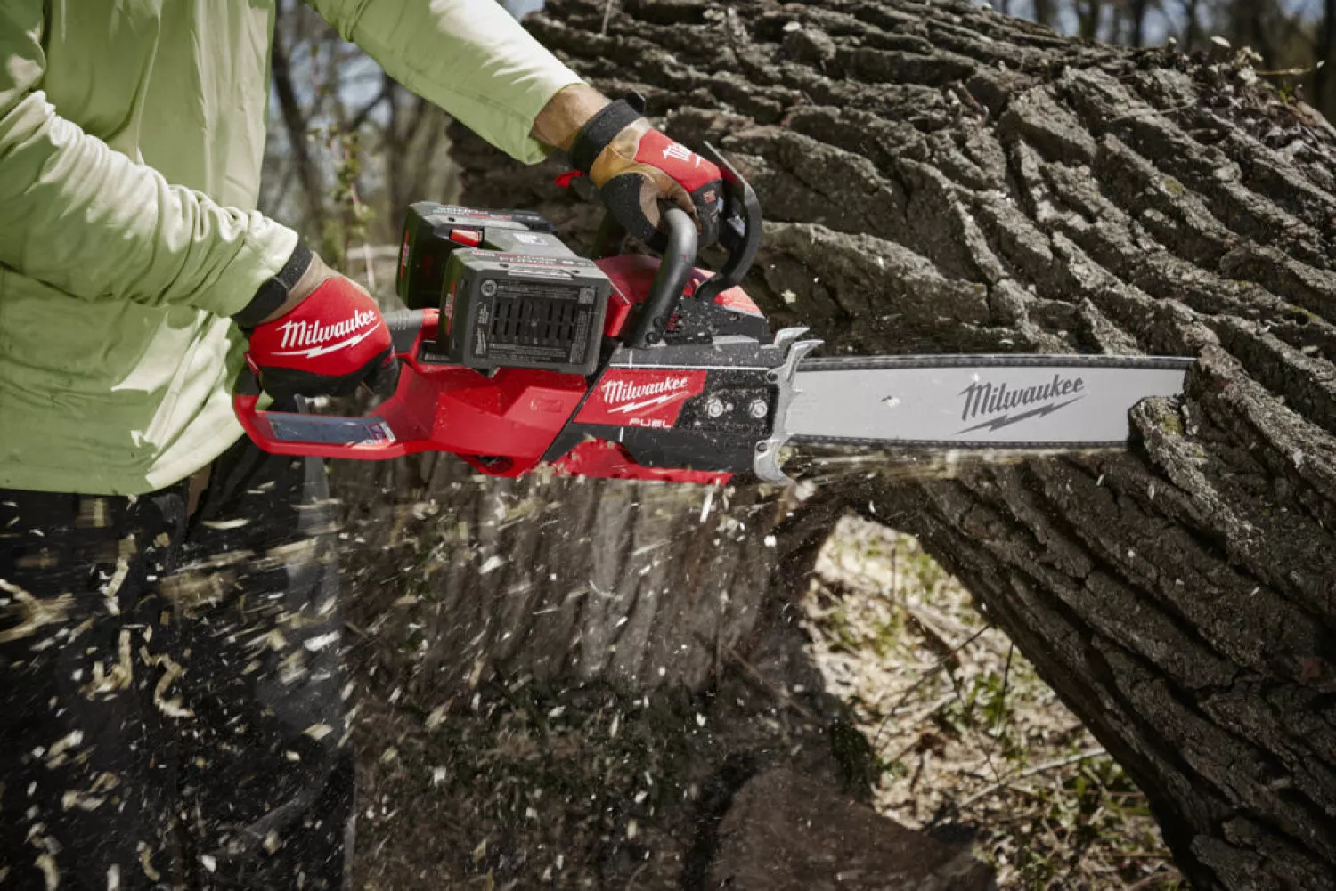 Milwaukee M18 F2CHS50-0 Accu kettingzaag - 60cc - 50cm - 14,4m/sec