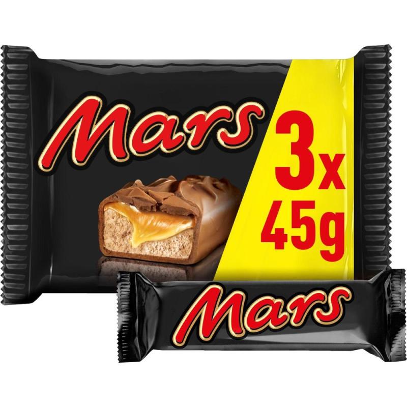 Mars 3-Pack 3 Stuks