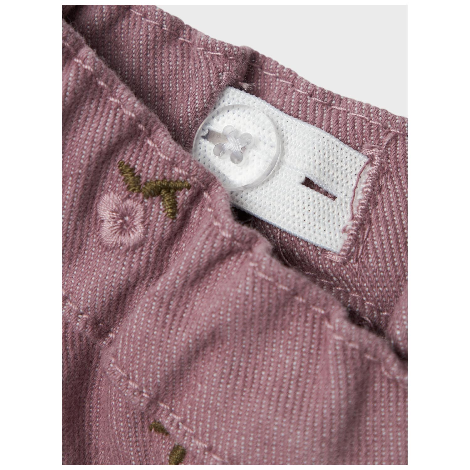 Name it baby broek  all over print paars