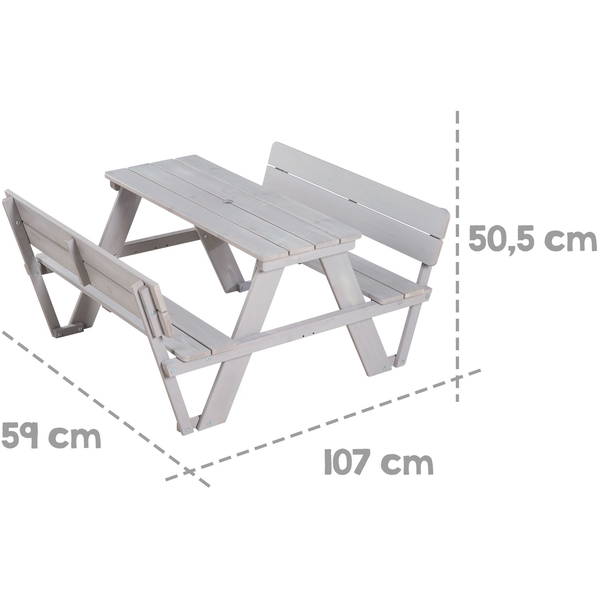 robaroba   Kindersitzgruppe mit Schirm PickNick for 4