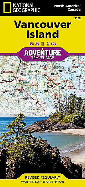 NATIONAL GEOGRAPHIC - 3128 VANCOUVER ISLAND 1 275 000