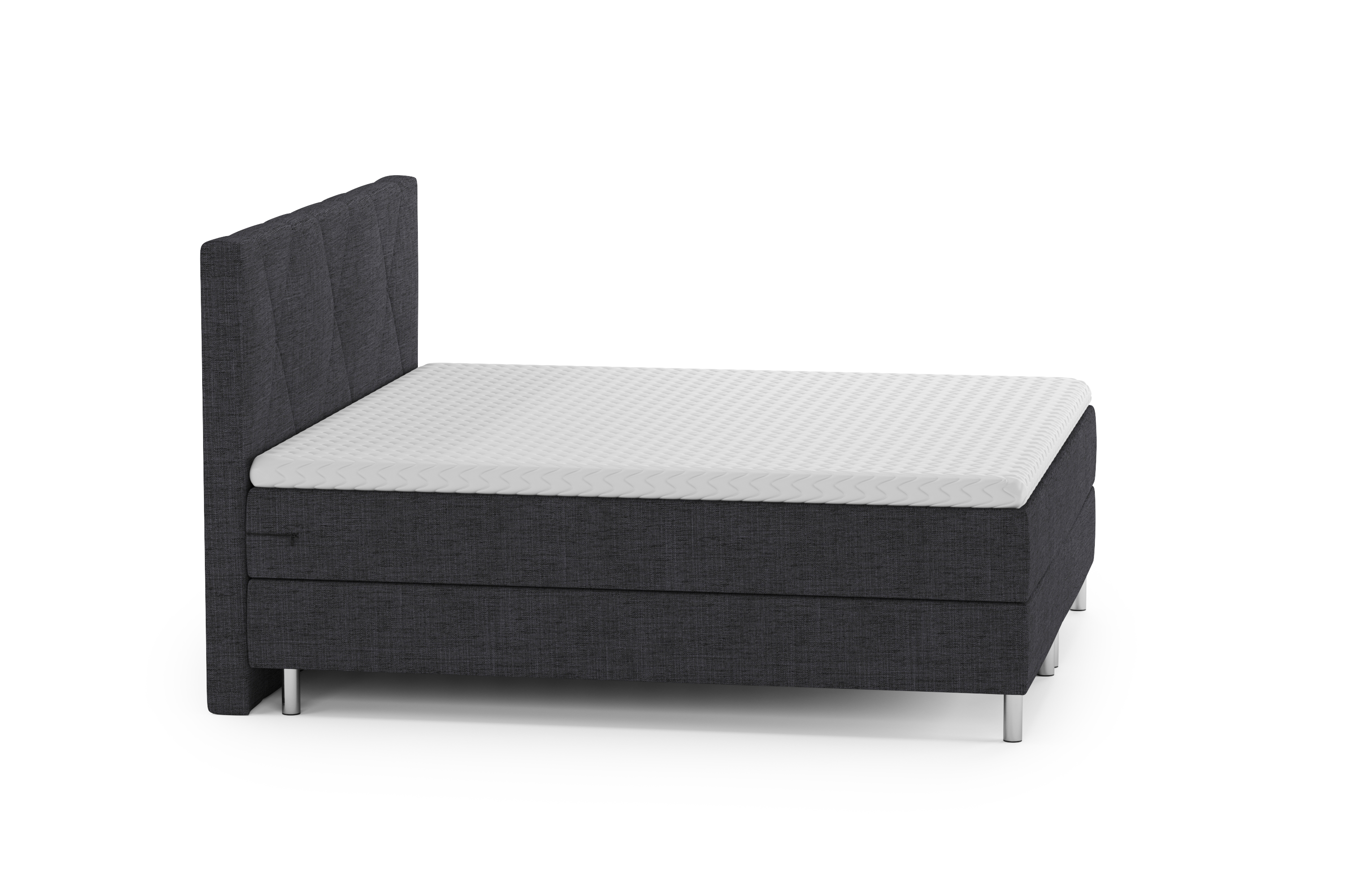 Boxspringbett TWILIGHT 180 x 200 cm anthrazit