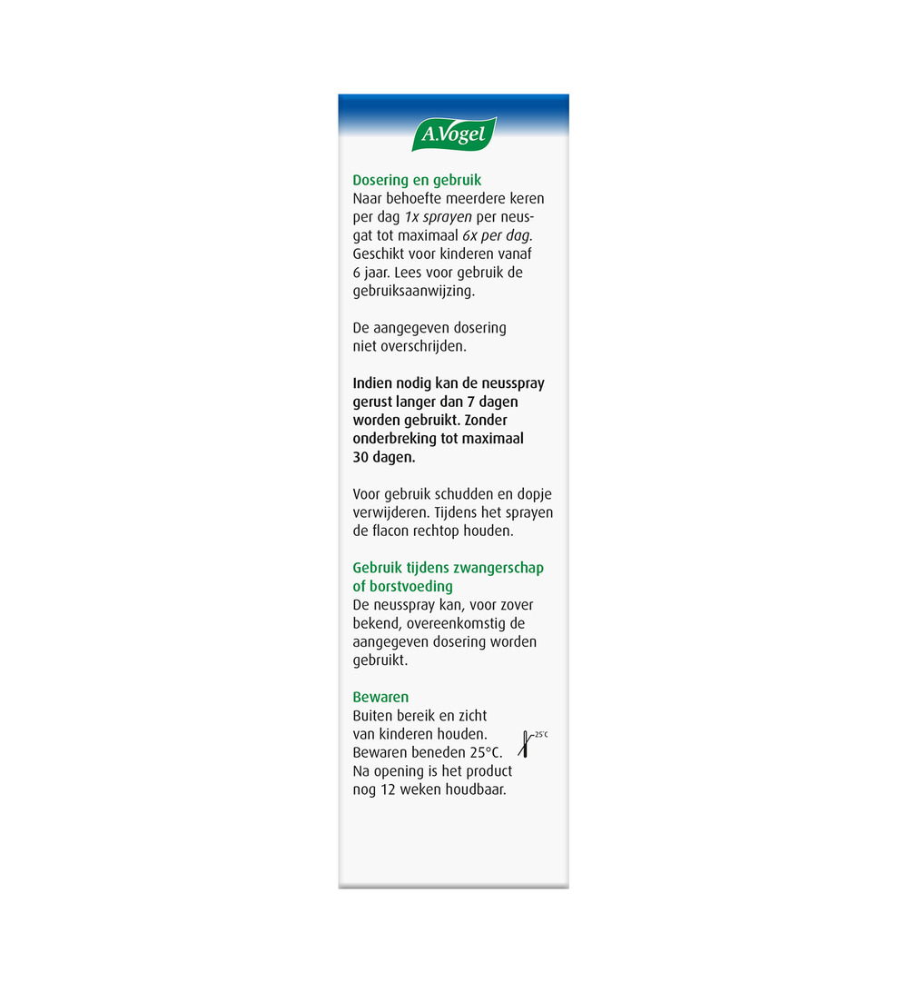 A.Vogel Cinuforce neusspray sterk + menthol (20 ml)