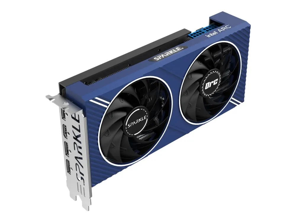 SPARKLE Intel Arc A580 ORC OC Edition - Grafikkort - Intel Arc A580 - 8 GB GDDR6 - PCIe 4.0 x16 - 3 x DisplayPort, HDMI