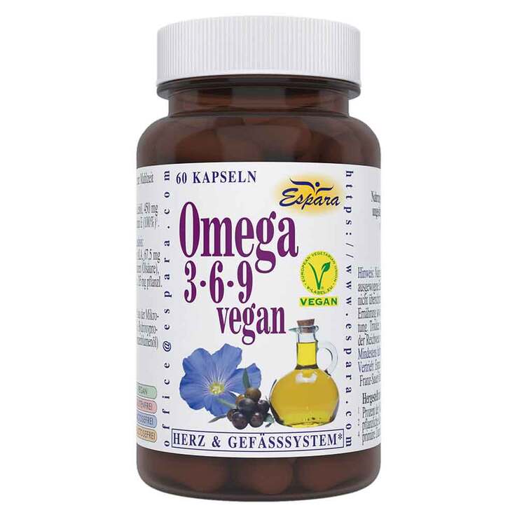 Omega-3 - 6 - 9 vegan Kapseln, 60 St