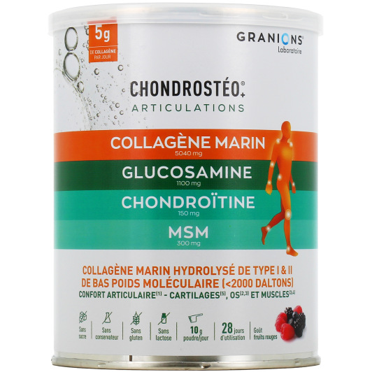 Granions Chondrosteo+ Collagène marin pour les articulations