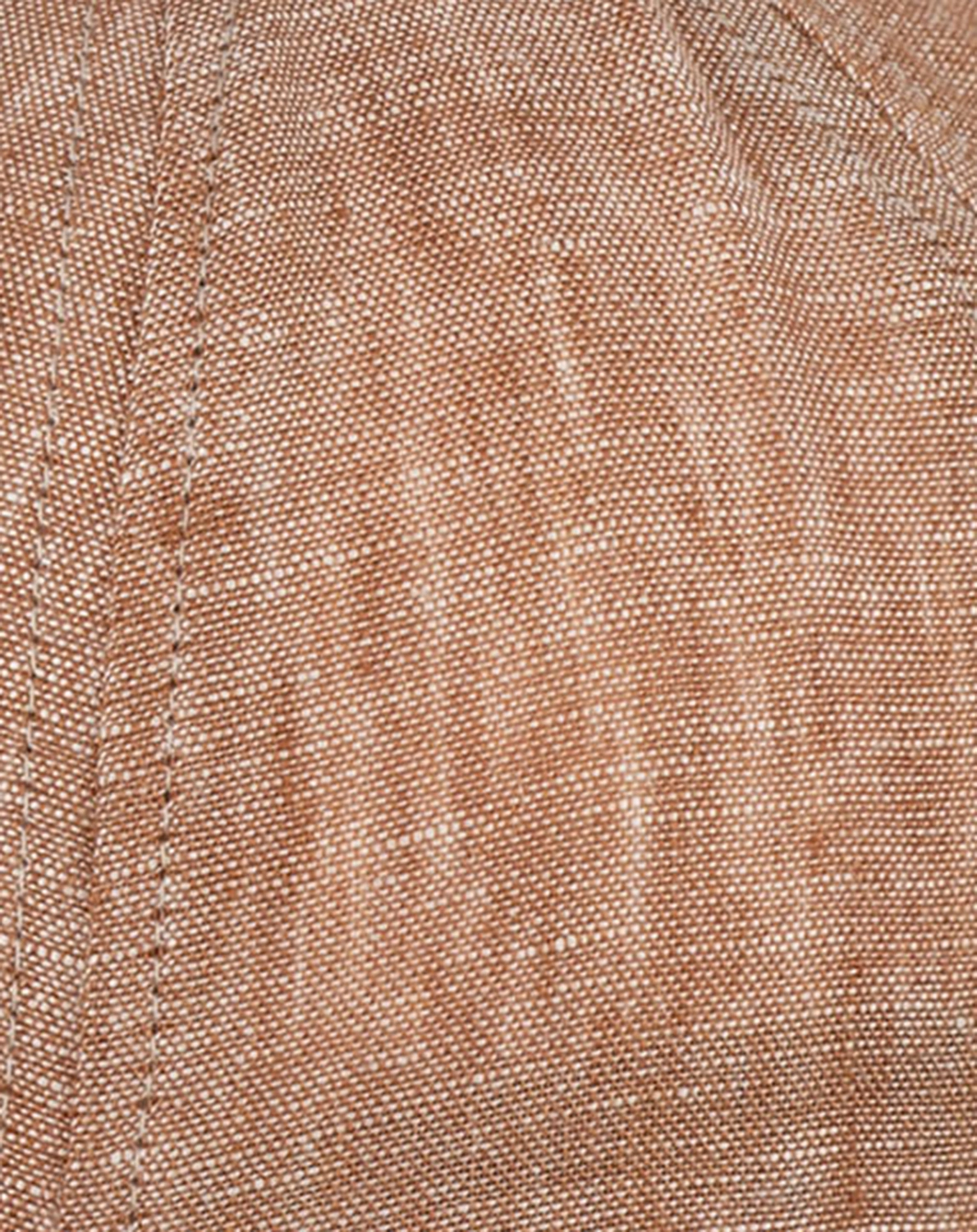 Basecap TERRA aus Leinen in karamell