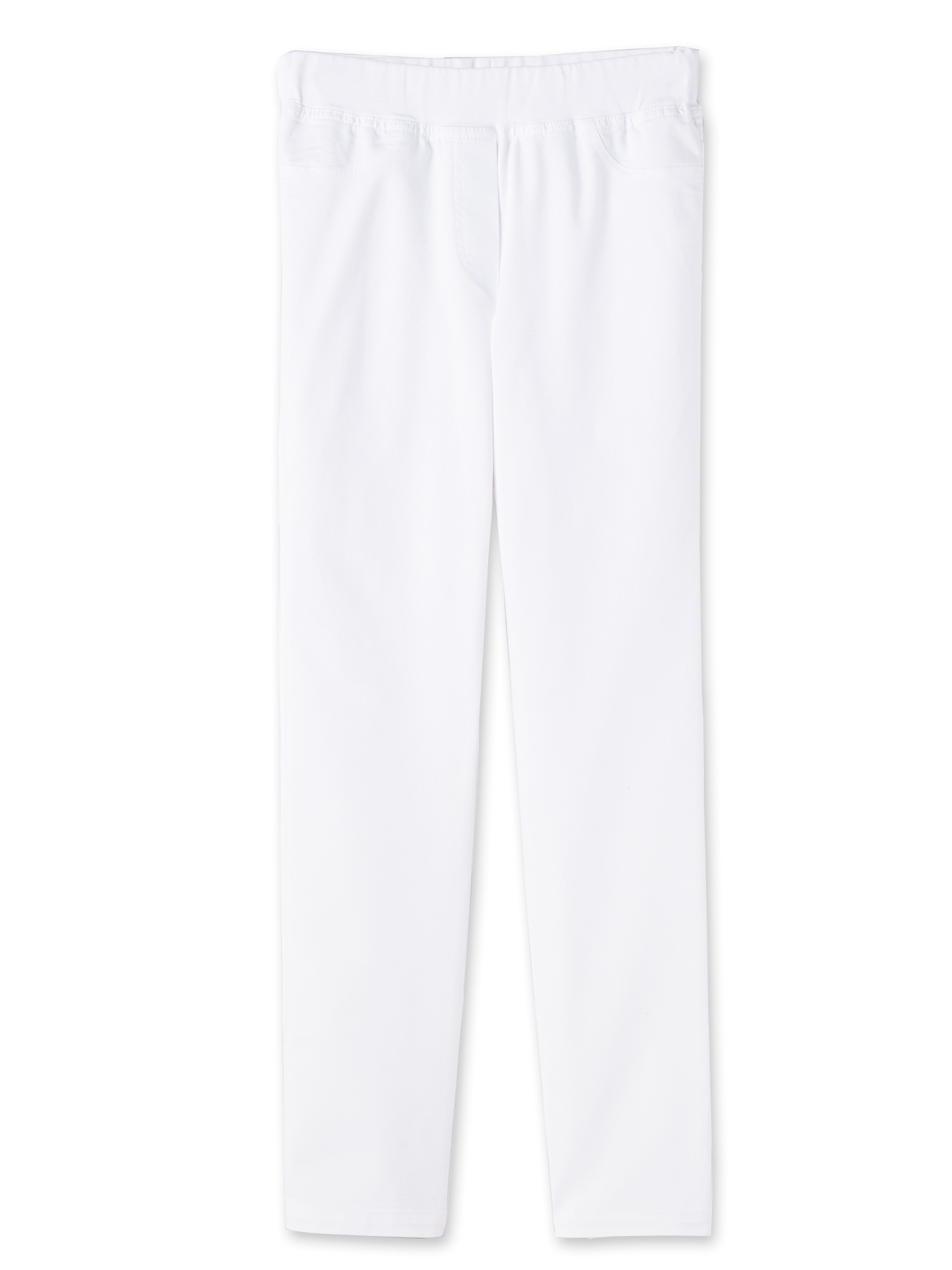 Pantalon uni mollets forts