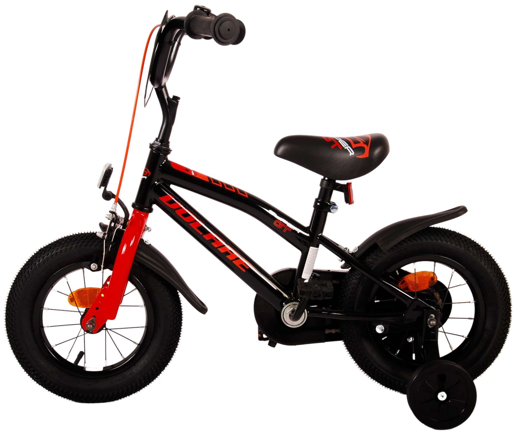 TPFSports Super GT Kinderfahrrad - Jungen - 12 Zoll - Rücktritt + Handbremse - Blau