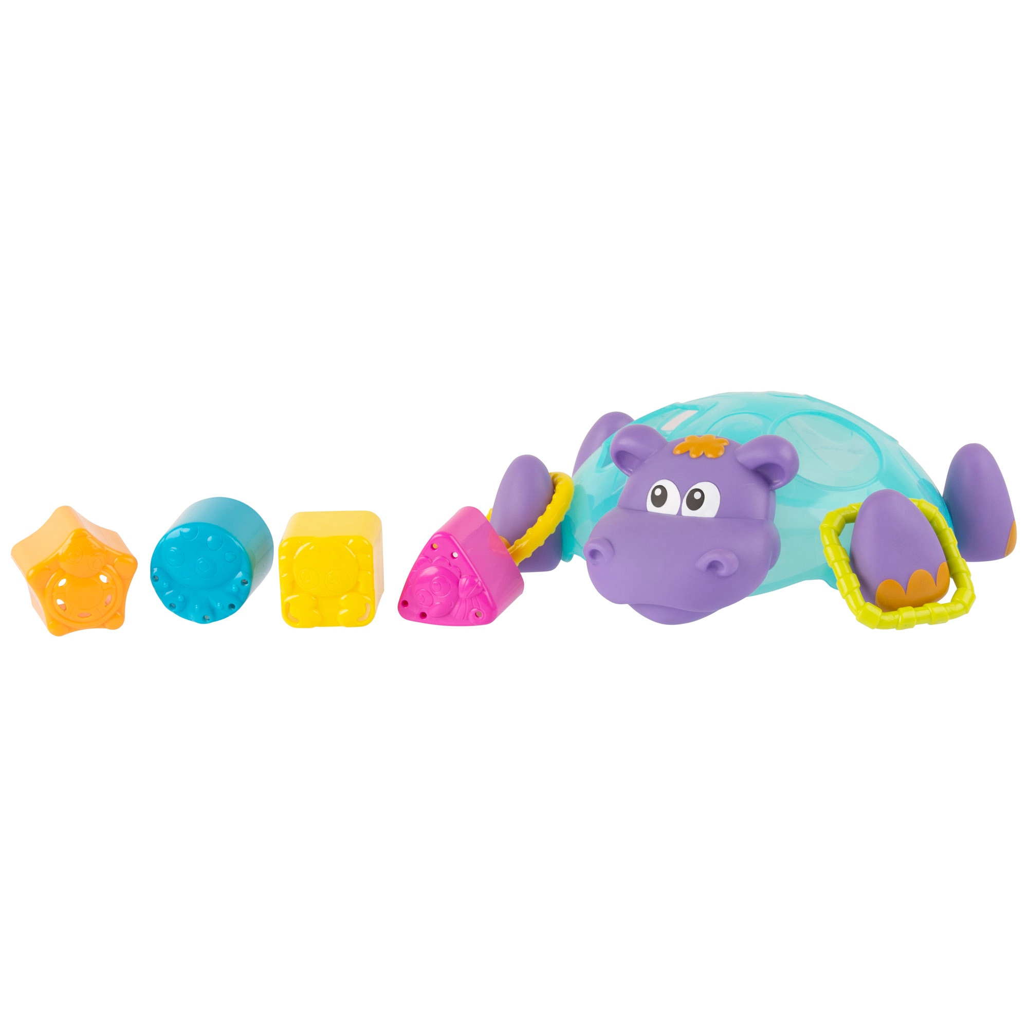 Playgro Float Along Hippo vormsorteerder nijlpaard multi