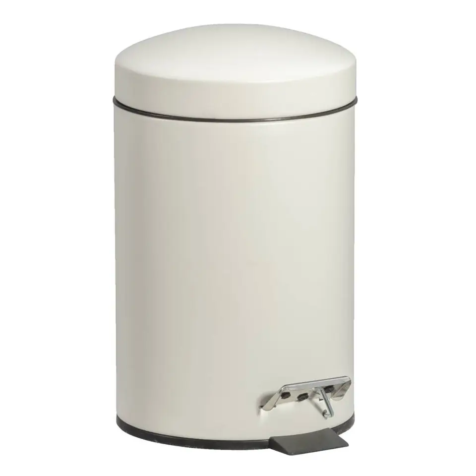 Pedaalemmer Pedro 3l - beige - 27,5xØ16,8 cm