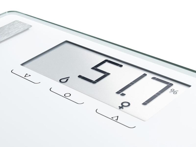 Soehnle Körperanalysewaage Shape Sense Control 200 Weiss Diagnosewaage