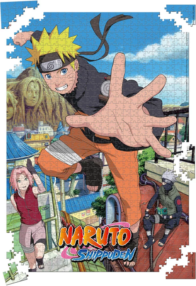 NARUTO SHIPPUDEN  - PUZZLE RETOUR A KONOHA 1000 PIECES