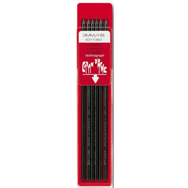Caran d'Ache Bleistiftminen Fixpencil, 3 mm, HB