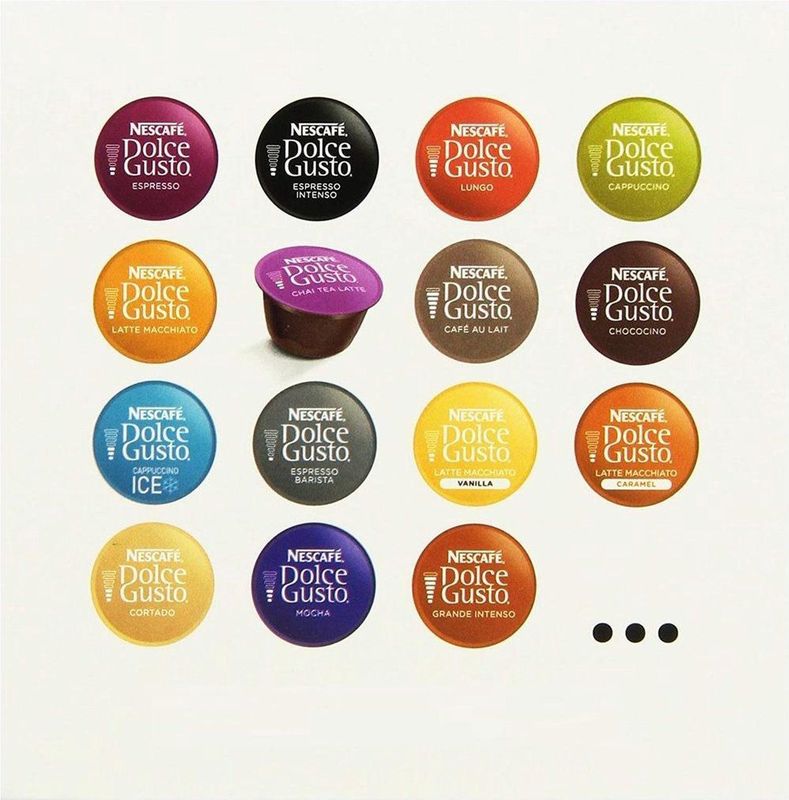 Koffiecups - Dolce Gusto - Cappuccino - 16 Stuks