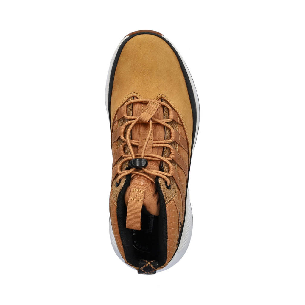 Timberland leren sneakers geel