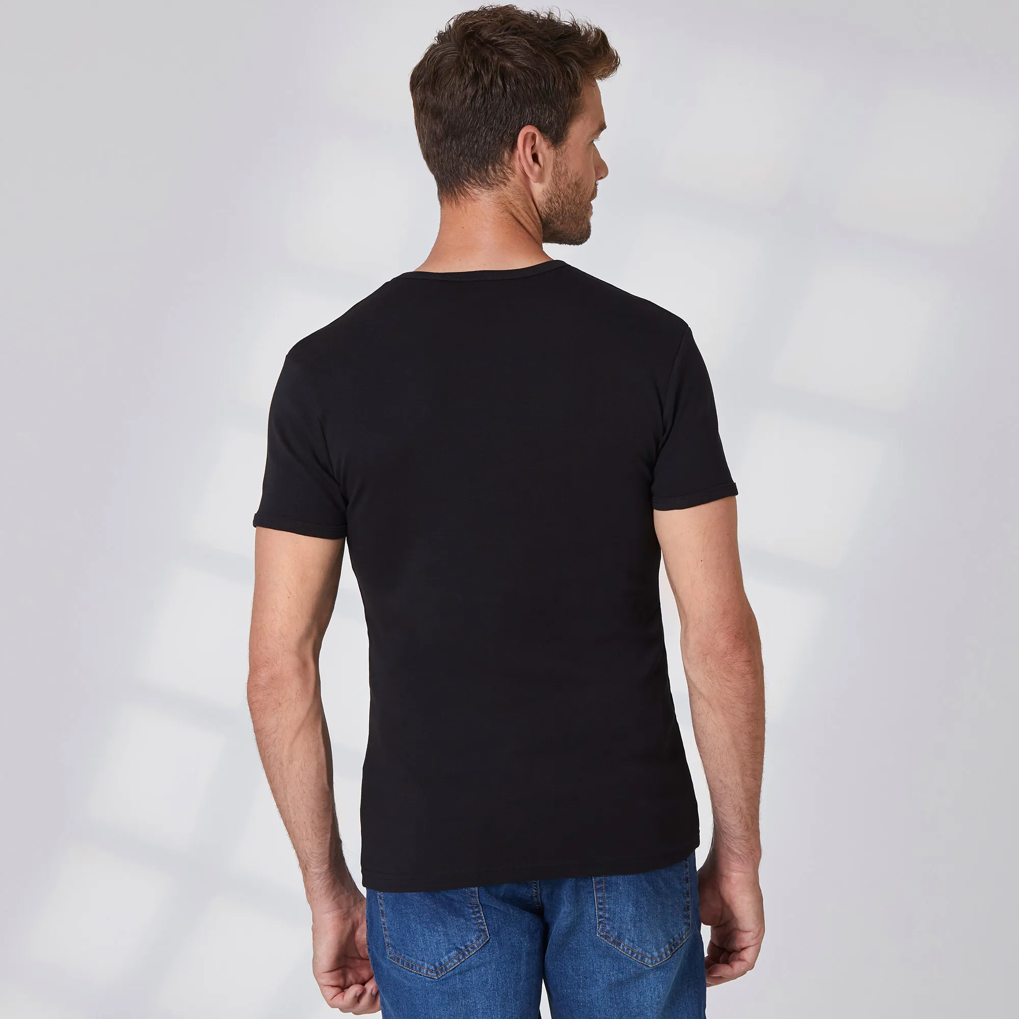 Herren-T-Shirt aus reiner Baumwolle