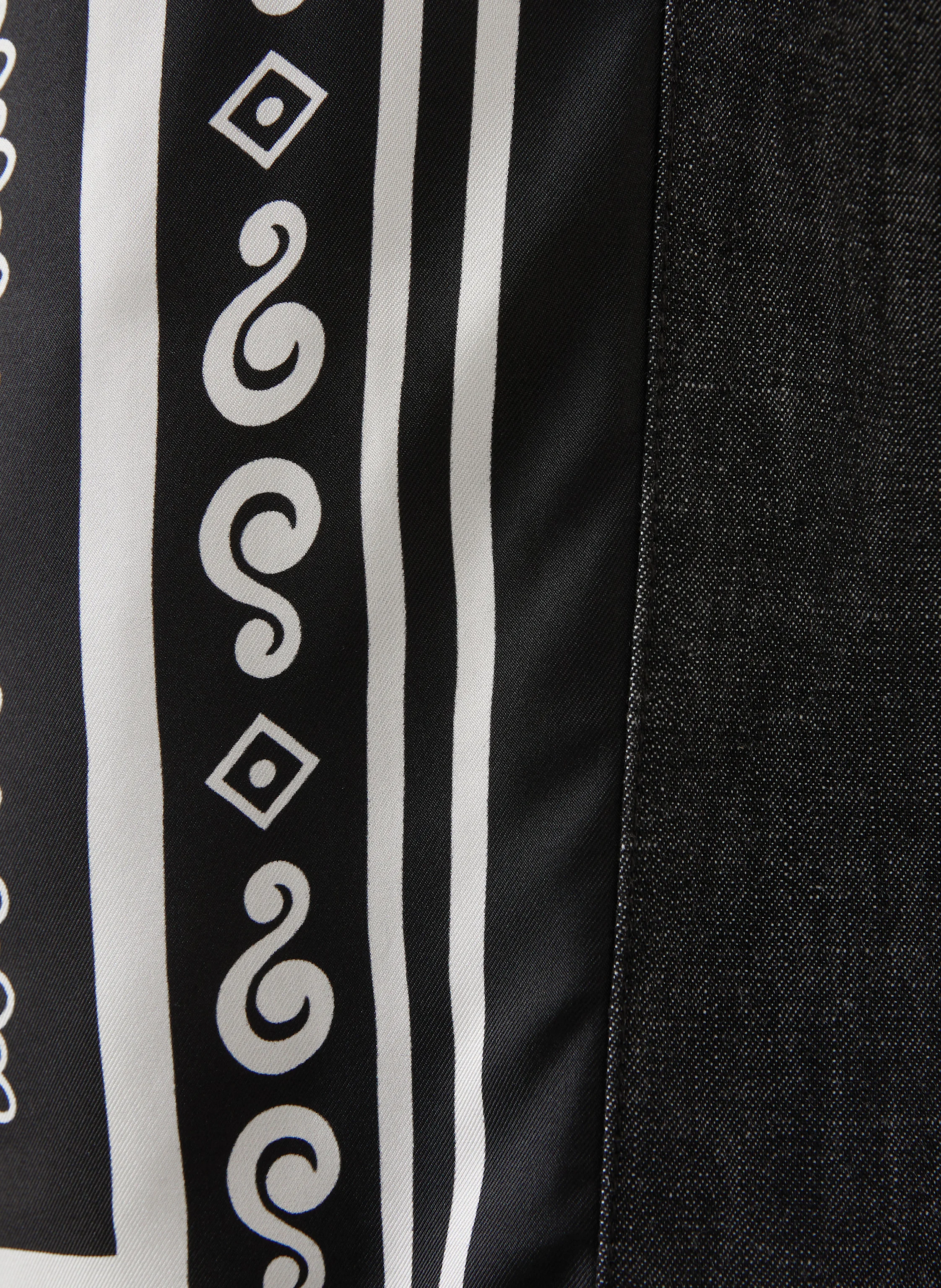DOLCE & GABBANA Shorts im Materialmix