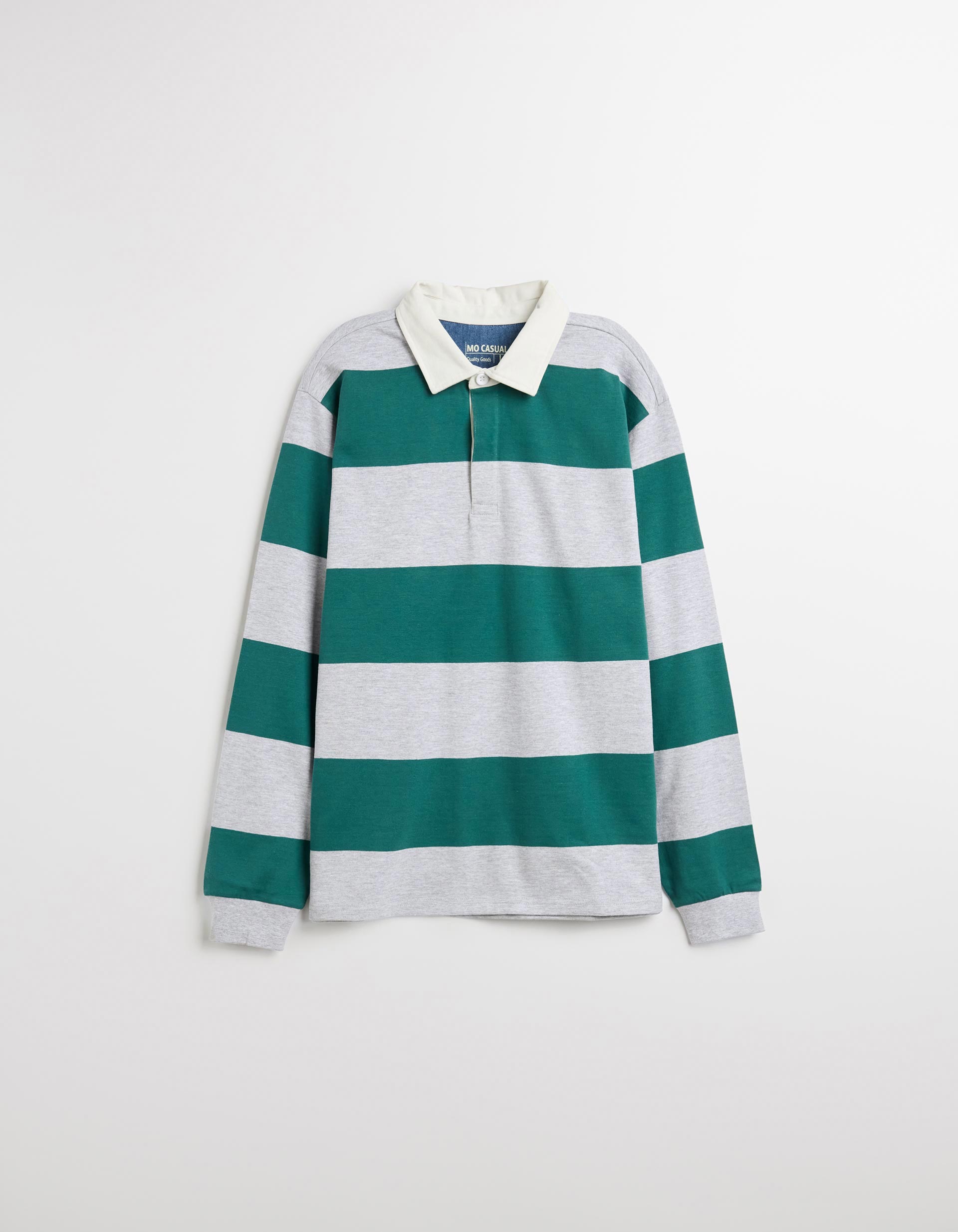 Polo Jersey, Homem, Verde Escuro