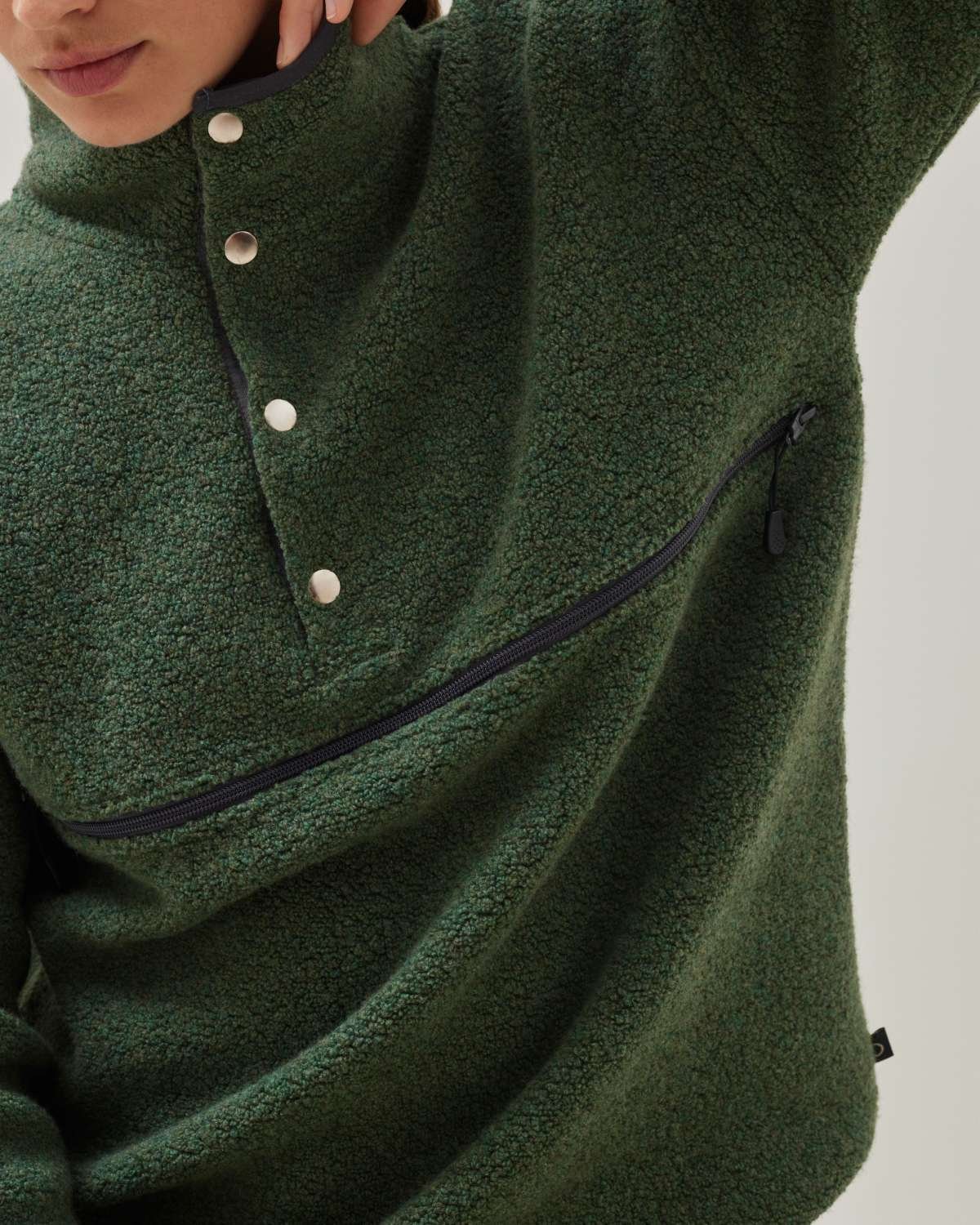 Gravid og Ammegenser Ullfleece | Maternity Fleece Sweater 90s