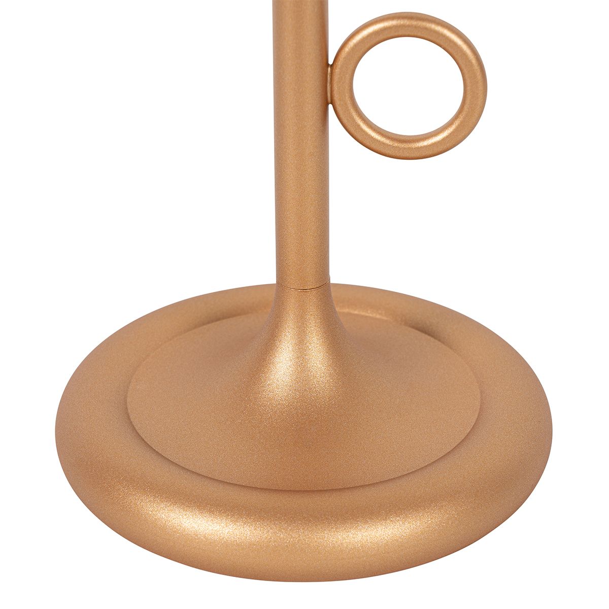 Buiten tafellamp goud incl. LED met touch dimmer oplaadbaar - Sjarel