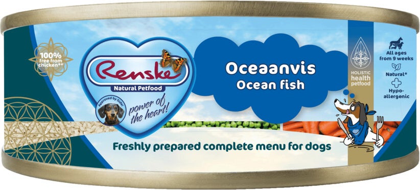 Renske hondenvoer oceaanvis junior/adult 95 gram