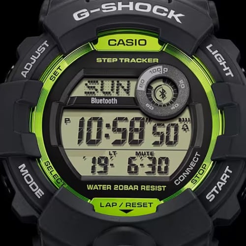 Montre G-Shock GBD-800-8ER Noir Vert