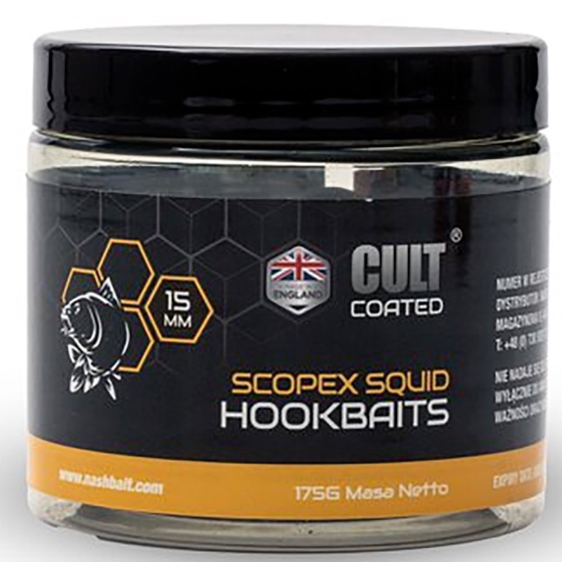 Hookbait Nashbait Scopex Squid Signal Coated Hookbaits