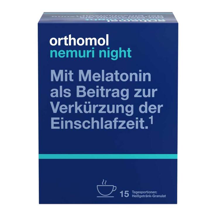 Orthomol nemuri night Granulat, 15X10 g