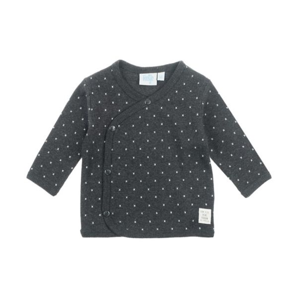 Feetje Mini Person Omslagshirt Antra Melange Mt. 74