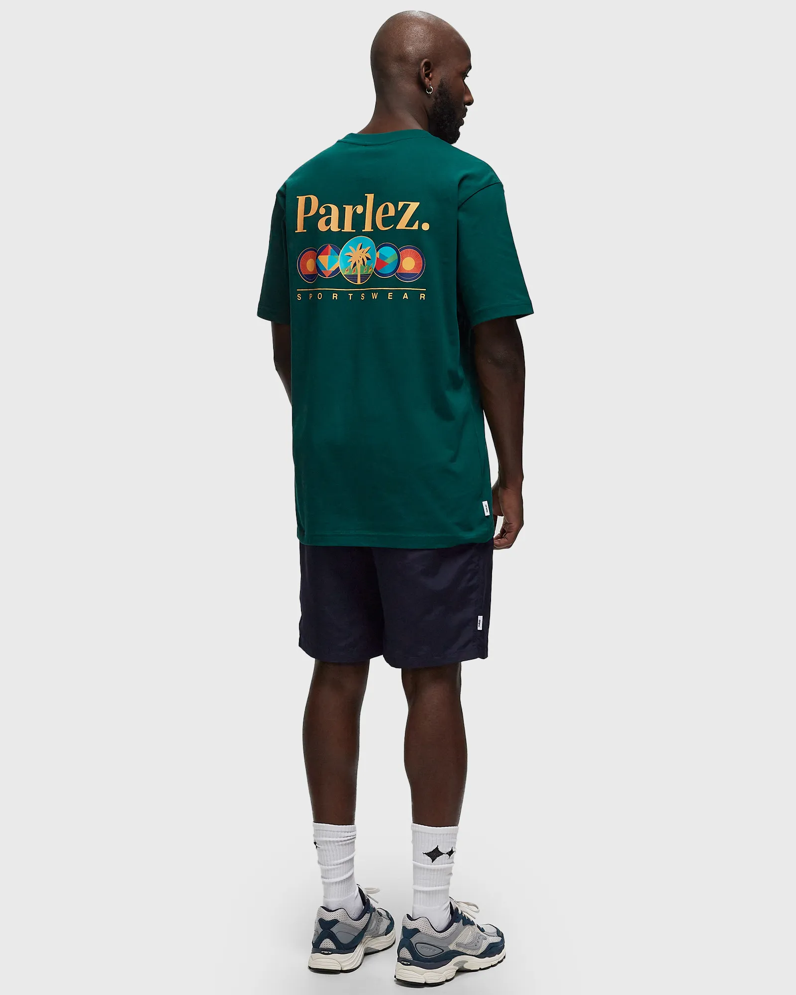 Parlez Reefer Tee Deep Green