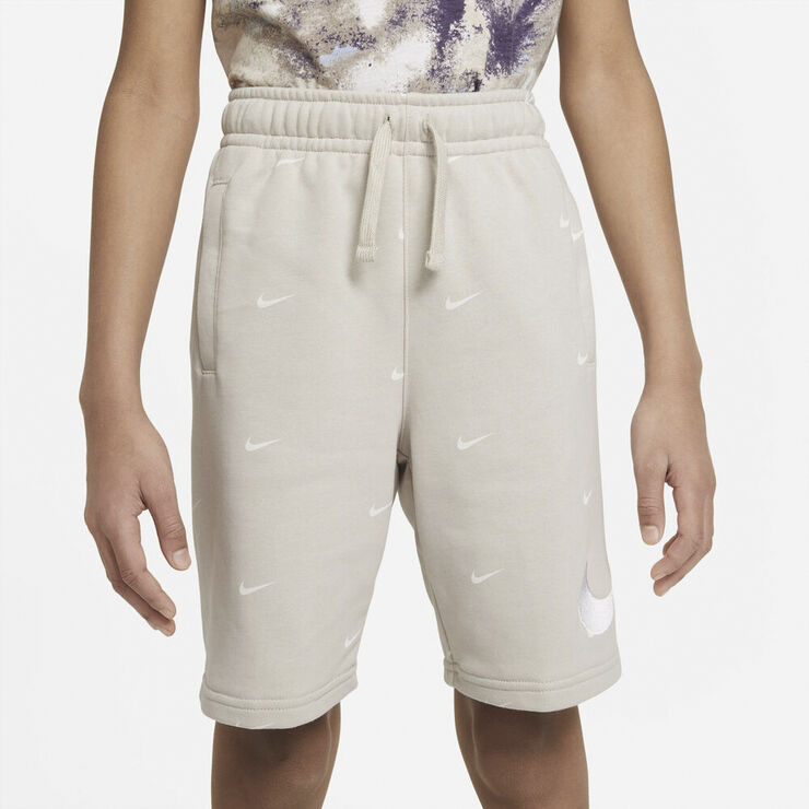 Nike Sportswear Swoosh French Terry Shorts Grå