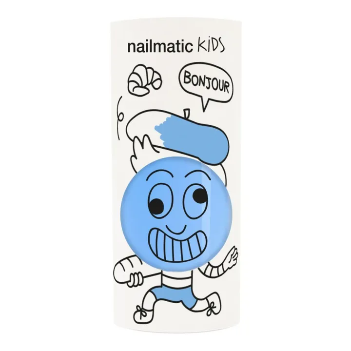 Nailmatic Kids Vernis à ongles pour enfant Gaston - 8 ml | Bleu