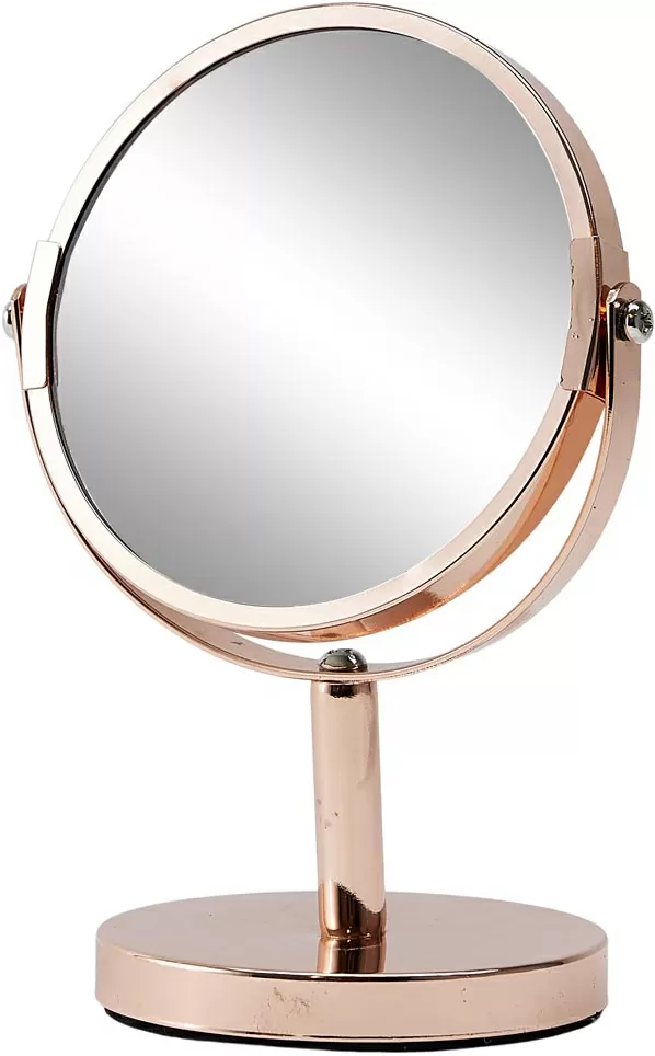 JJDK Bordspejl x1/x2 Rose Gold - H: 20 cm.