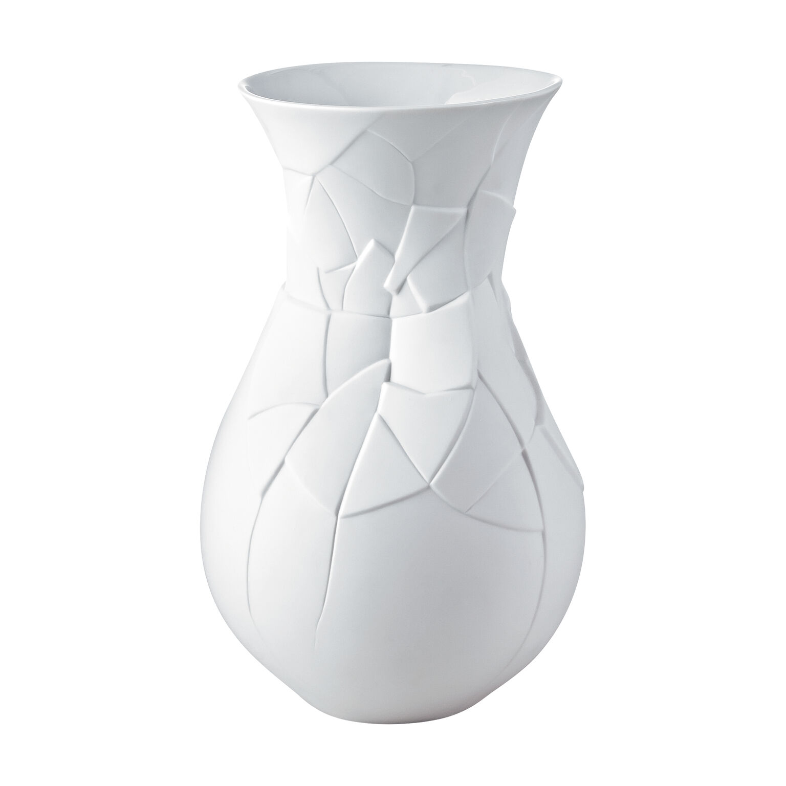 Phases Weiss matt Vase 30 cm