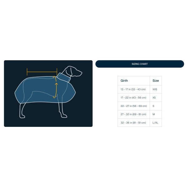 Ruffwear - Palisades Sleep Poncho - Couverture pour chien