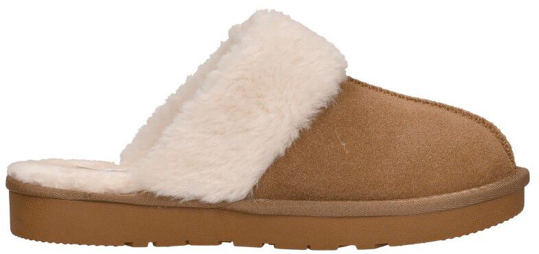 Sub55 Home Collection Pantoffels Open cognac