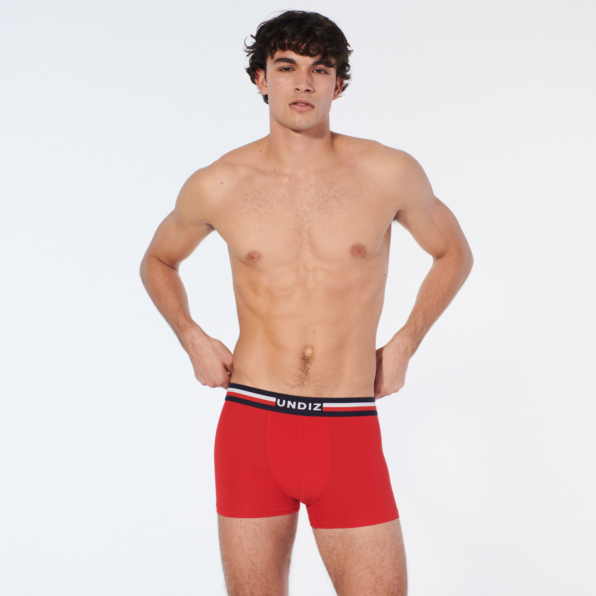 Boxer uni en coton