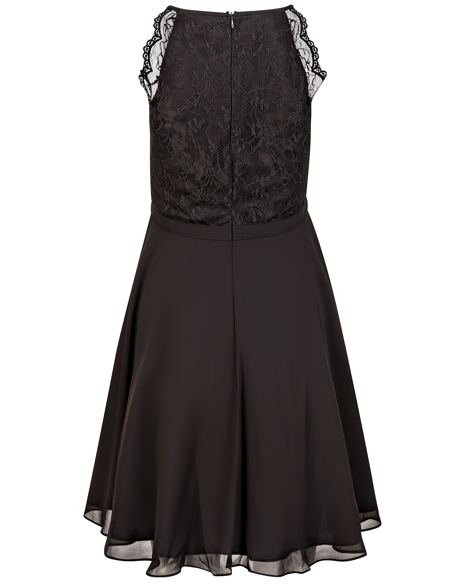 Kleid BLACK FLOWER ärmellos in black