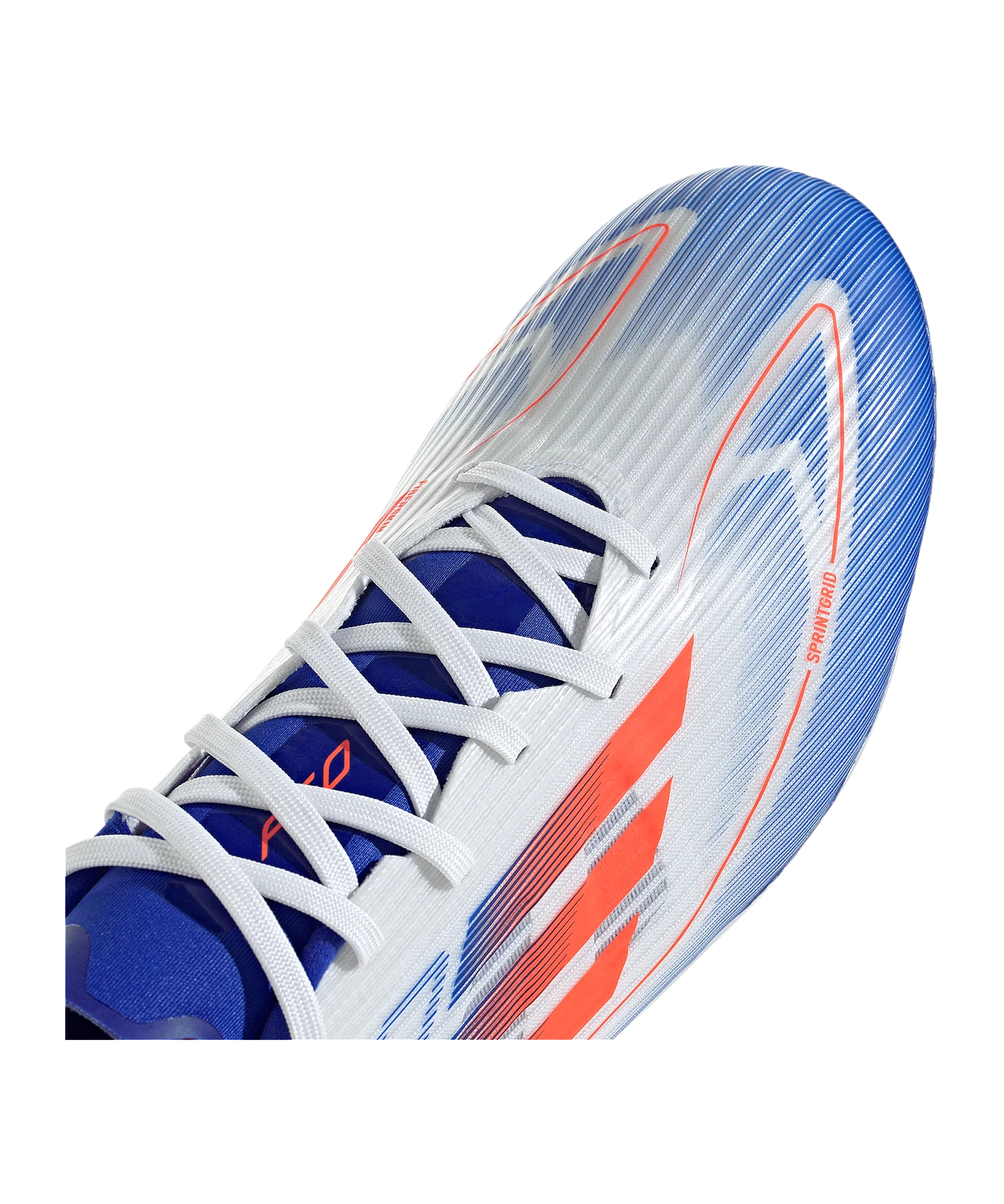 adidas F50 League FG/MG Advancement Weiss Rot