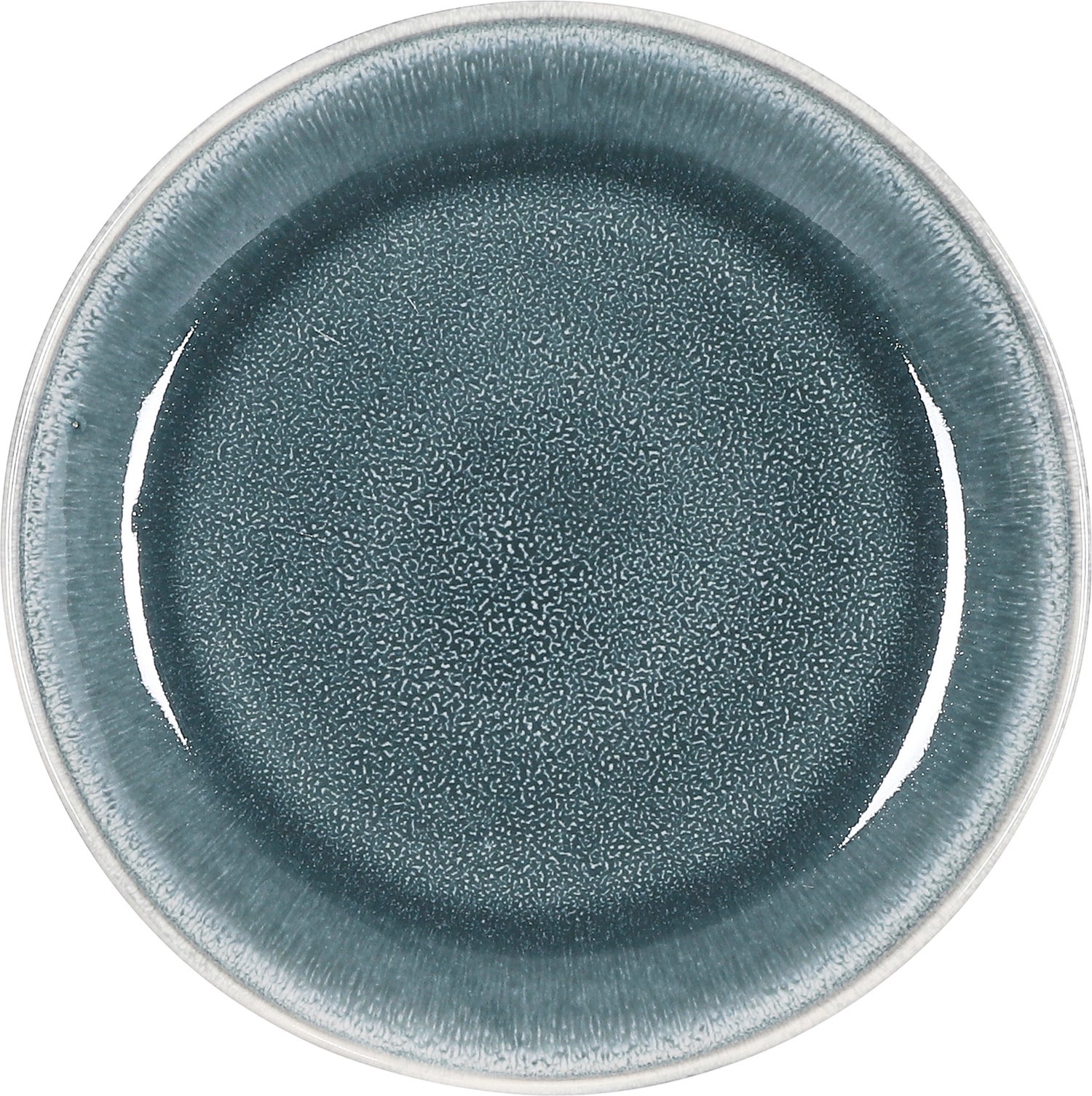 Mica Decorations bord Rhea blauw D 20 H 2,5 cm