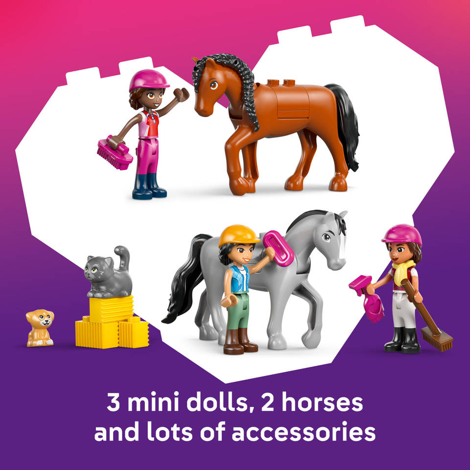 LEGO Friends paardenstal en manege 42688