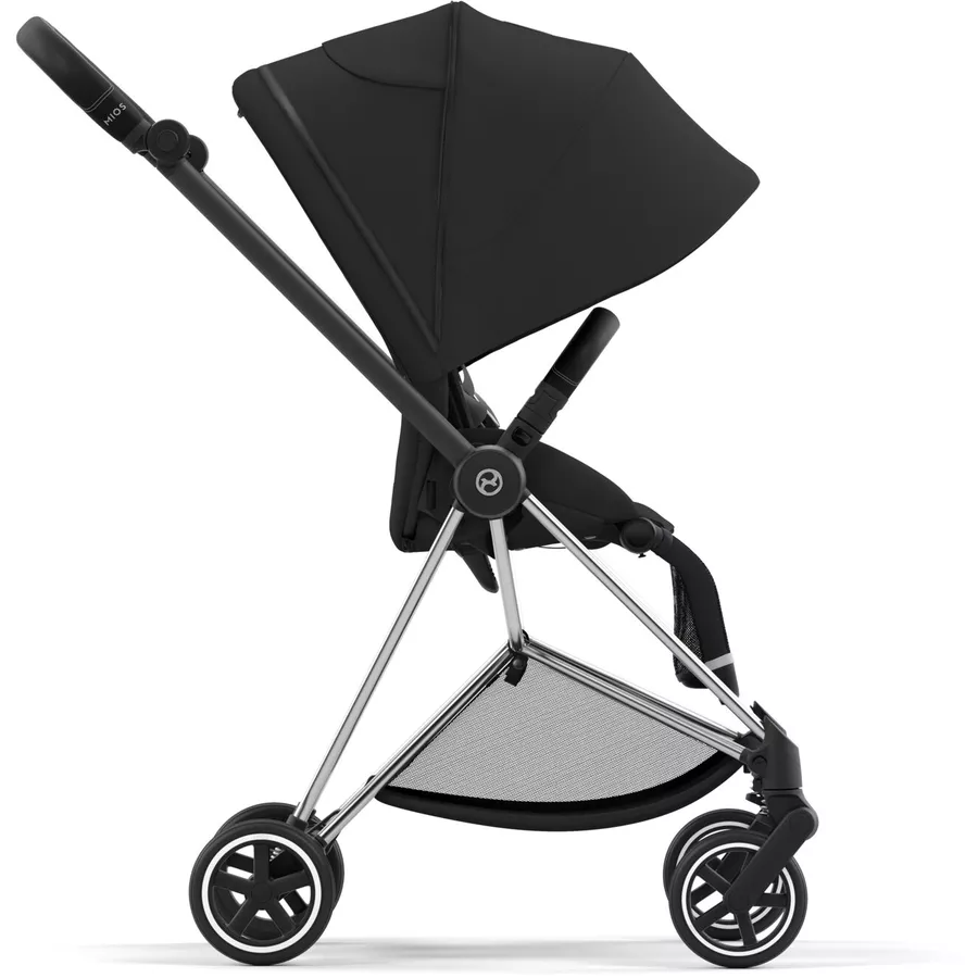 cybex PLATINUM Kombikinderwagen New Mios Chrome Black Sepia Black