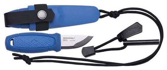 KIT COUTEAU   ALLUME FEU MORAKNIV ELDRIS KIT BLEU