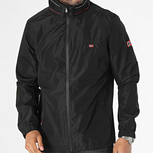 Veste Zippée Noir