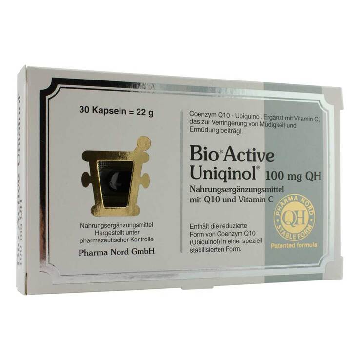 Bio Active Uniqinol 100 mg QH Kapseln, 30 St
