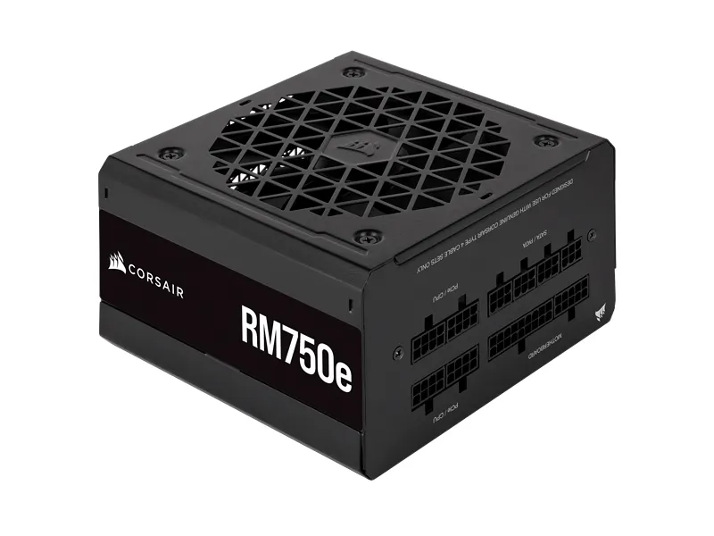 CORSAIR RMe Series RM750e - Strømforsyning (intern) - ATX12V 3.0/ EPS12V - 80 PLUS Gold - AC 100-240 V - 750 Watt - Europa