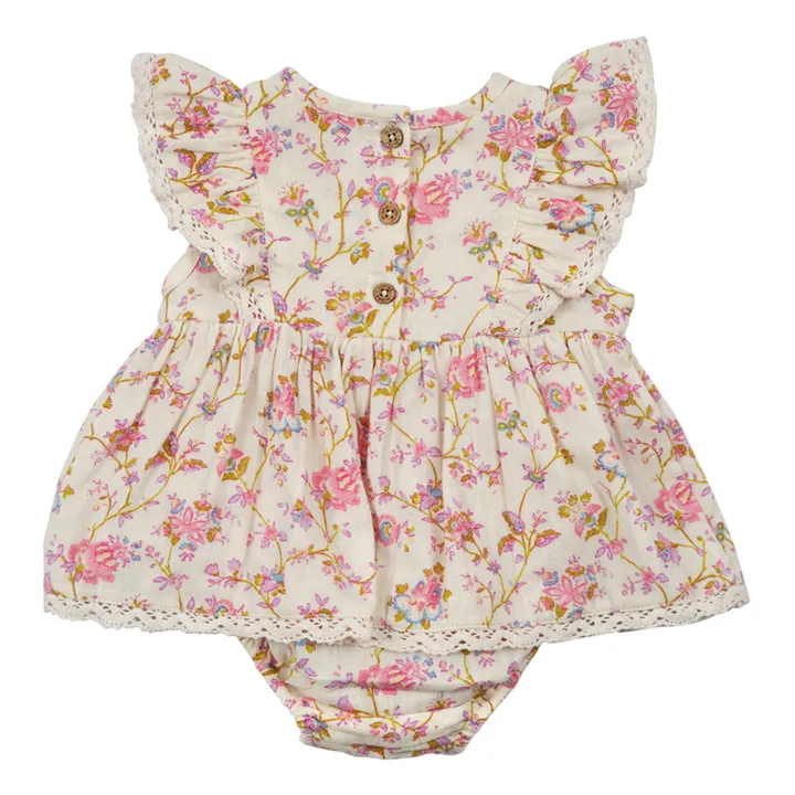 Louise Misha Robe Lena Gaze de Coton | Rose