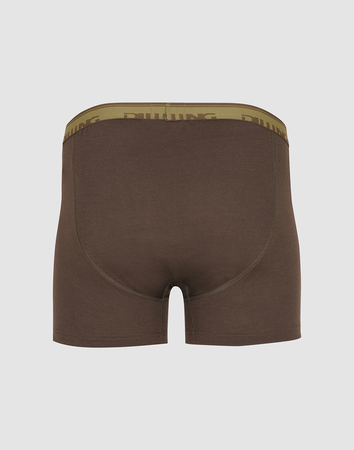 Boxershort van merinowol voor heren in Merlot