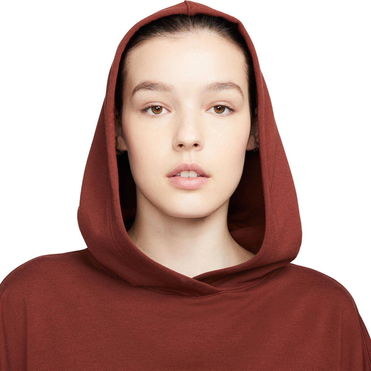 Nike Yoga Luxe Cropped Hættetrøje Dame